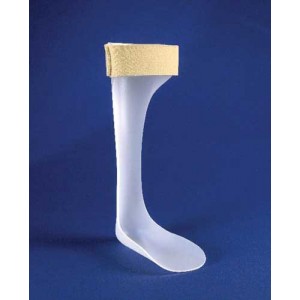 Semi-Solid Ankle Foot Orthosis Drop Foot Brace Medium Left