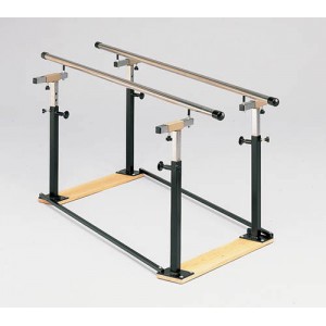 Folding Parallel Bars 10' w/Wood Base