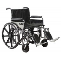 Sentra Wheelchair 22  HD w/ELR  &Adj. Ht. Desk Arms