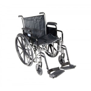 Wheelchair Econ Rem Desk Arms w/Elevating Legrests  18
