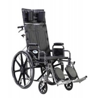 Wheelchair Full Reclining 14  W/Removable Desk Arms
