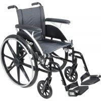 Wheelchair Ltwt Dlx K-4 w/SF w/Flip-Bk Rem Desk Arms 12