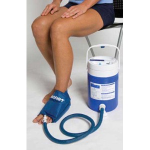 Aircast Cryo/ Cuff System- Med Foot & Cooler