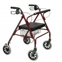 Rollator Oversize With Loop Bk Blue Bariatric Steel/10215BL-1