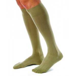 Jobst for Men Casual Medical Legwear  20-30mmHg Large Khaki