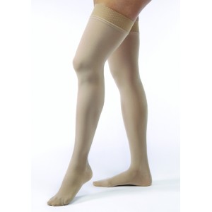 Jobst Opaque Thigh-Hi 30-40 Silky Beige Large