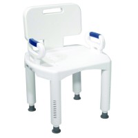 Bath Bench  Premium Series with Back and Arms