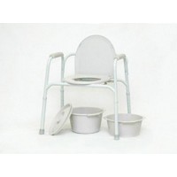 Commode - 3 In 1 Deluxe Steel Powder Coated - PMI