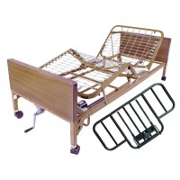 Homecare Semi Electric Bed Package w/ Half Rails