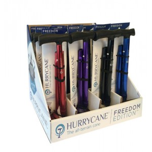 HurryCane�  Freedom Edition Counter Display w/12 Canes