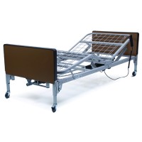 Patriot Semi Electric Bed Bed w/ Mattress & Half Rails