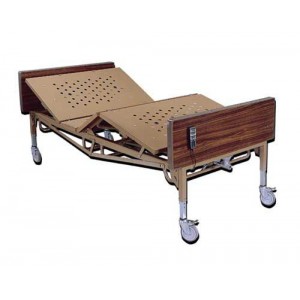 Homecare Bariatric Bed With 1 Pair of  T  Rails