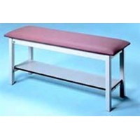 H-Brace Trmt Table W/Shelf 27x72x31  w/Adj Bkrst Nose Cut