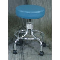 Revolving Stool with Foot Ring Spin-Up 18-24  Imperial Blue