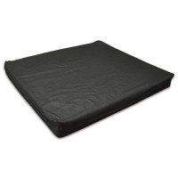 Foam Wheelchair Cushion Black 18 W x 16 D x 4