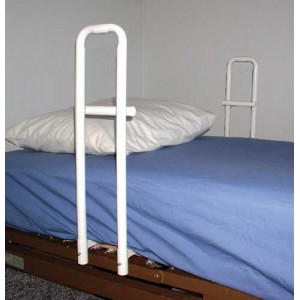 Hospital Bed Rail Handle Double Handle- Spring Style