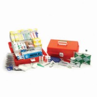 Trauma Kit Portable with Orange Co-Polymer Case
