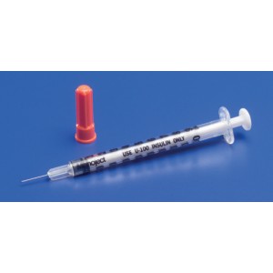 Monoject Insulin Syringes 1/2cc 29g Bx/100