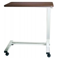 Overbed Table Automatic w/XL Top & Chrome  H  Base