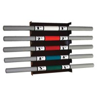 Weighted Bar Wall Rack 14 W x 3 D  x 17 H