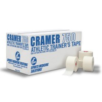 Athletic Tape Cramer 750 White Case/32 Rolls  1.5 x15 yd/Roll