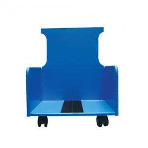 Mobile Base only for 2-piece Floor Sitter  X-Large  Wood