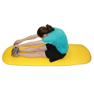 Cushioned Exercise Mat Green 26  x 72  x 0.6