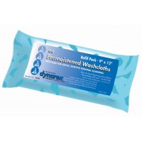 Washcloths - Premoistened & Disposable  Refill Pk/64
