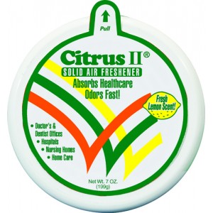 Citrus II Solid Air Freshener 8 oz. Original Lemon Scent