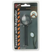 Forcep With Magnifier- 3  Retail Pack