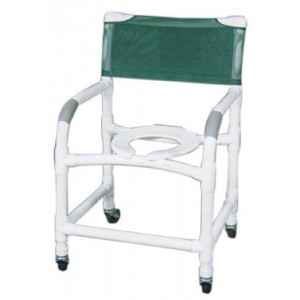 Shower Chair  Wide  Deluxe PVC Superior