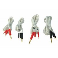 Lead Wire 72  - Stereo / 2 pin Red