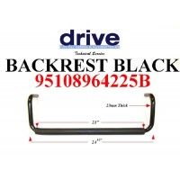 Backrest for 11053 Rollators Black  Each