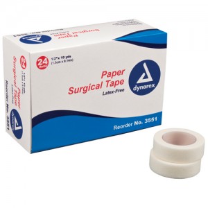 Surgical Tape Paper 1/2  x 10 Yds.  Bx/24