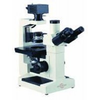 Inverted Trinocular Microscope w/Plan Phase Optics
