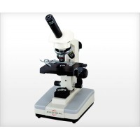 Student Monocular Microscope w/Mech. Stage & Fluor. Illum
