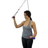 Overdoor Shoulder Pulley With Straps  Blue Jay Brand