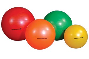Dynatronics Burst Resistant Exercise Ball  Red  75cm