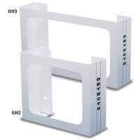 Glove Box Holder  Wall Mount Holds 2 Boxes White