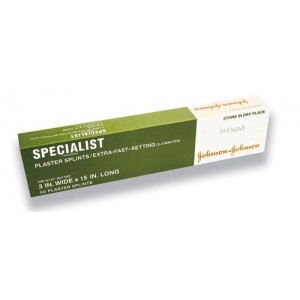 Specialist Plaster Splints X-Fast Setting 4 x15  Bx/50