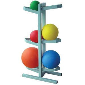 Medicine Ball Rack for 6 Balls Free Standing