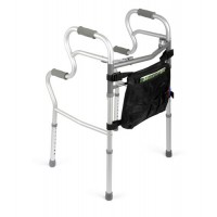 Walker 3-in-1 Folding 2-Button w/Bag (Adult Stand-Assist)