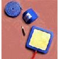 Rubber Electrode w/Sponge Insert 3 1/2  x 7  Pk/1