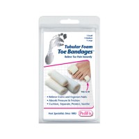 Tubular-Foam Toe Bandage  Pk/3 Large