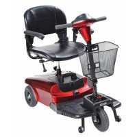 Bobcat 3 Wheel Compact Scooter Red