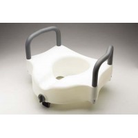 Raised Toilet Seat With Lock & Arms Guardian (30270A) Cs/3