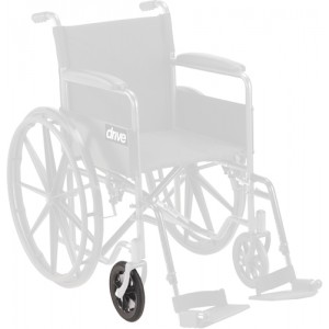 Caster only for Silver Sport Wheelchair  19cm  PVC  1ea